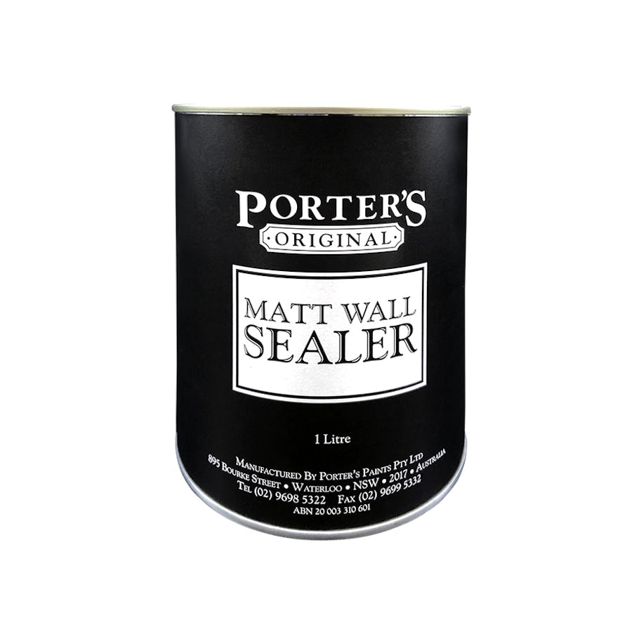 Porter's Paints Matt Wall Sealer 4L